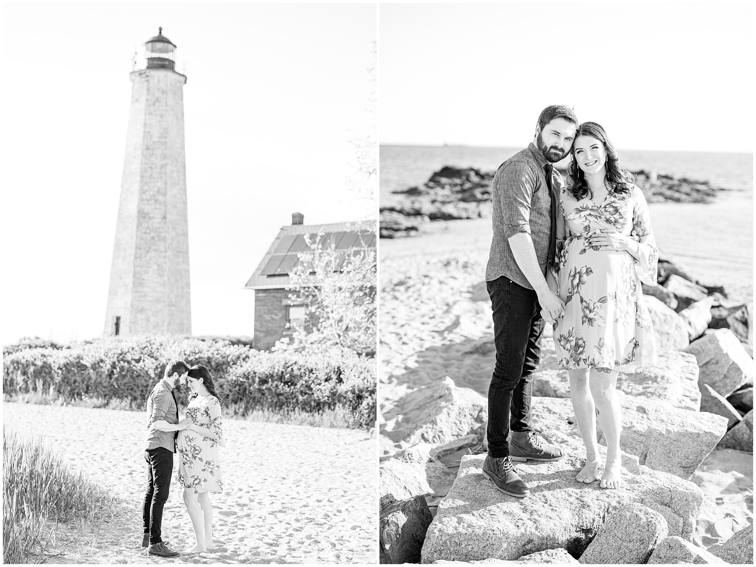 Lighthouse Point Maternity Session